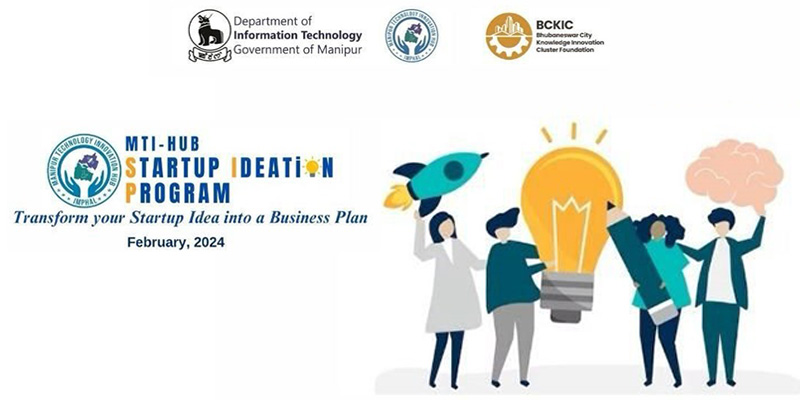 Manipur Technical Innovation Hub (MTI-HUB) launched an initiative called MTI-HUB StartUp Ideation Program with the theme Transform your startup idea into a business plan.