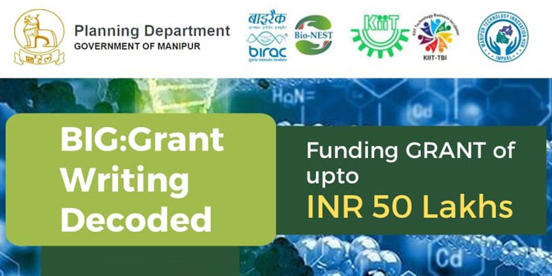 Big grant writing decoded funding upto 50 lakhs, in partnership with Planing Department